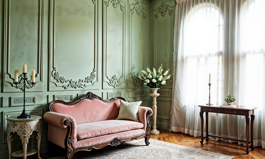 تاثیر رنگ سبز در دکوراسیون داخلی - فروشگاه نیوکالر