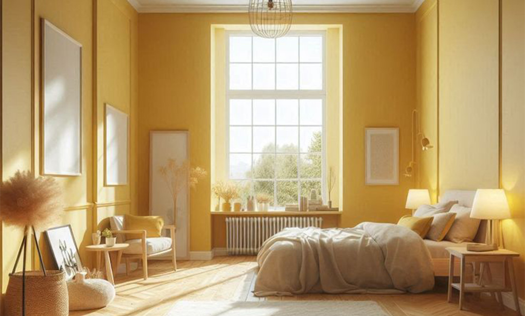 رنگ اتاق زرد - فروشگاه نیوکالر