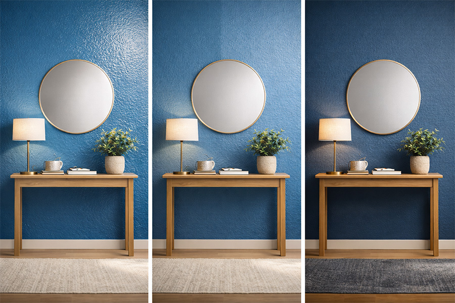 فرق رنگ براق و نیم براق و مات - فروشگاه نیوکالر