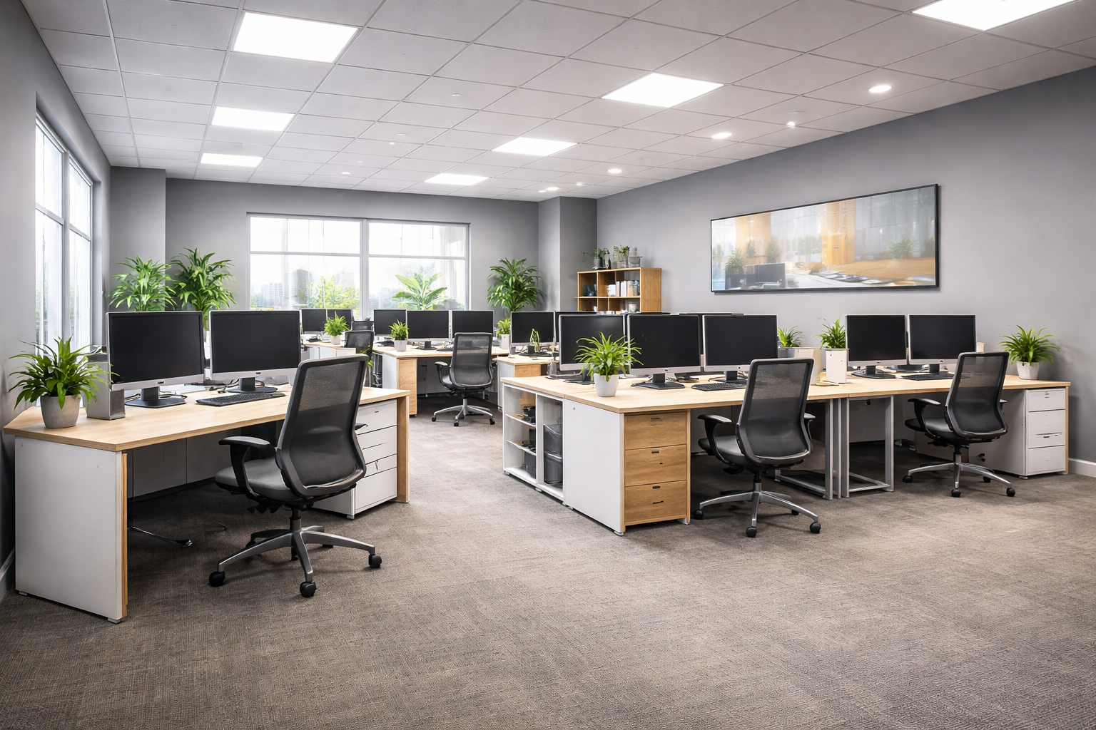 انتخاب رنگ مناسب برای دکوراسیون اداری - نیوکالر