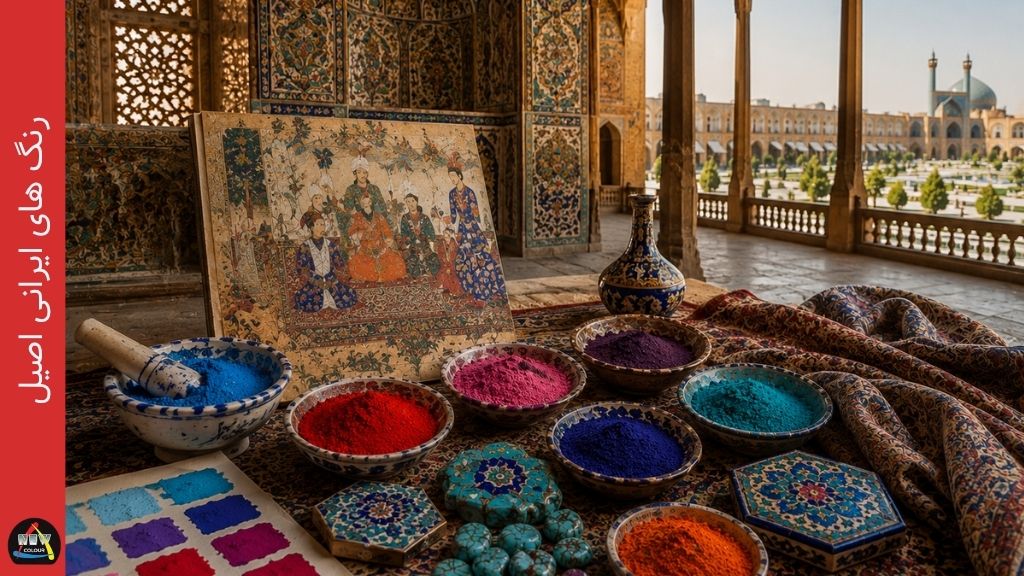 رنگ های ایرانی اصیل