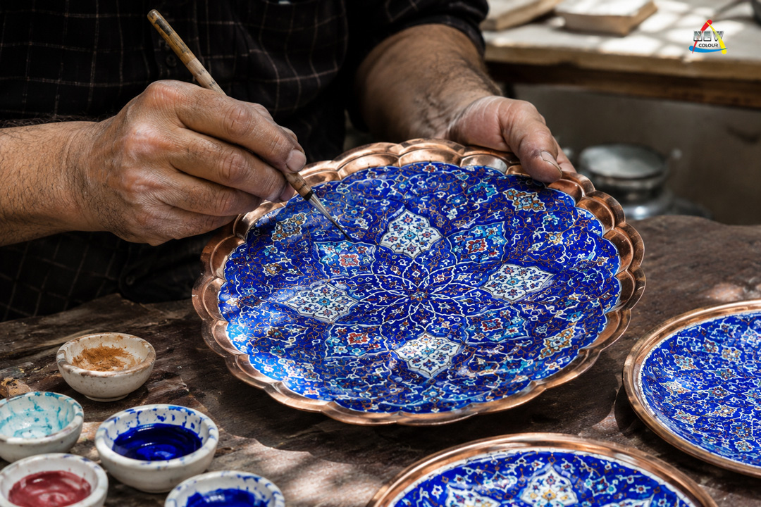 آبی میانه ایرانی (Medium Persian Blue)
