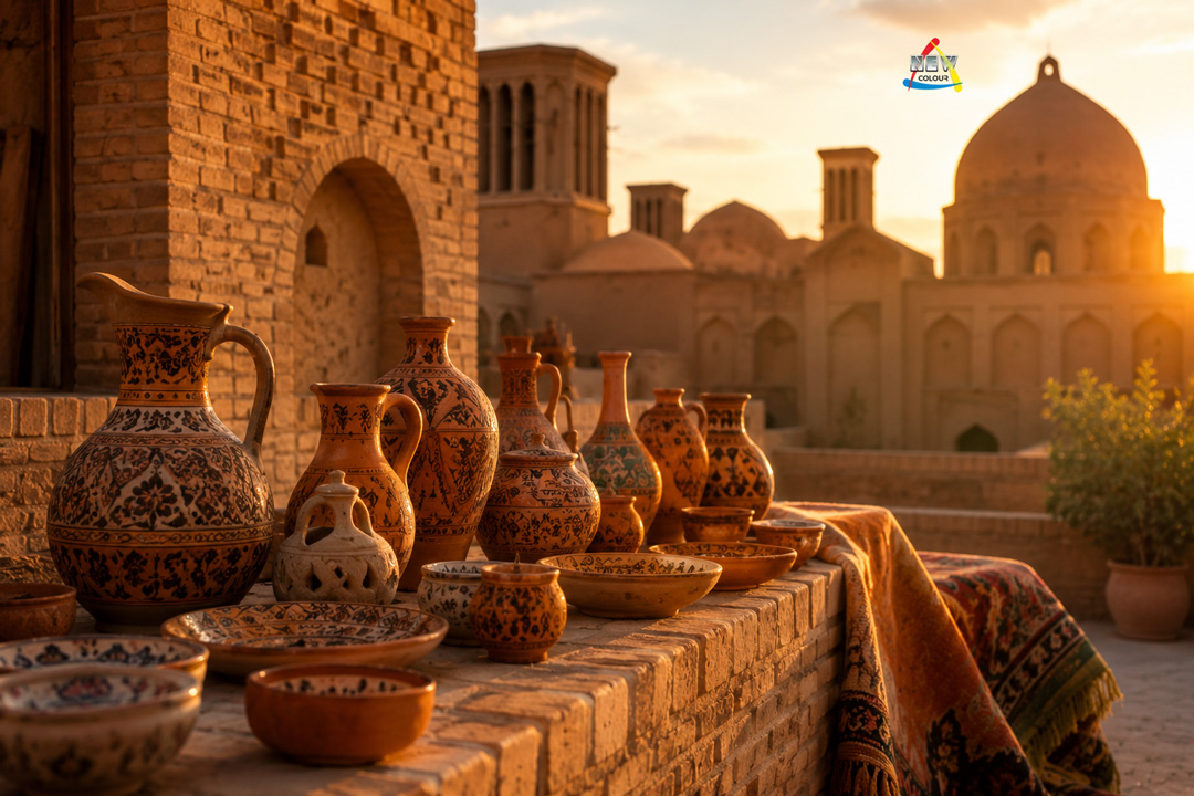 رنگ نارنجی ایرانی
