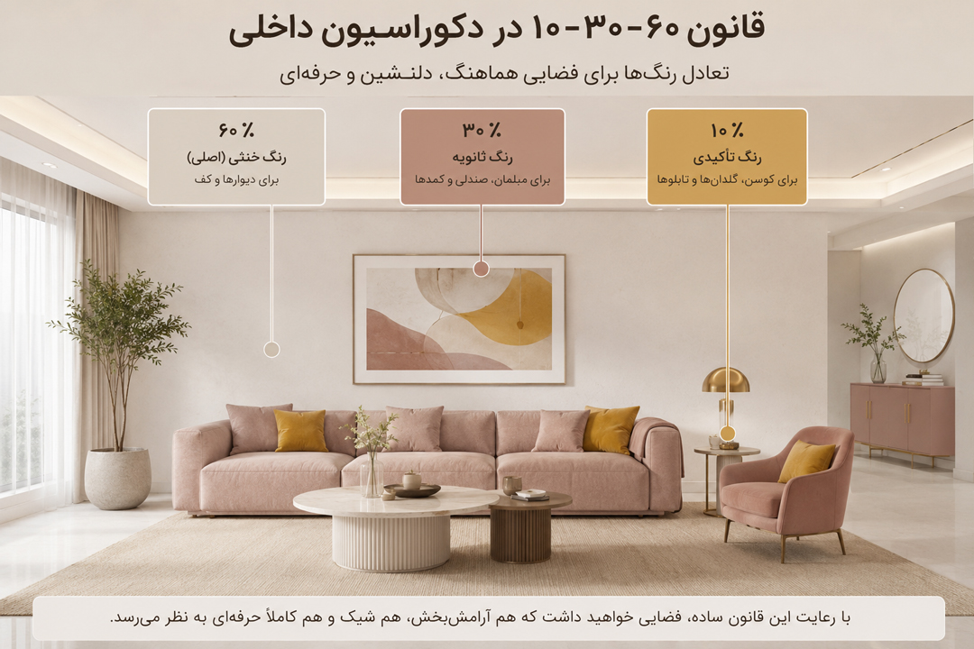 ایجاد تعادل بصری با قانون - نیوکالر